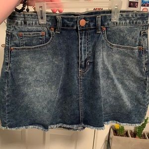 Washed out jean shirt size 15